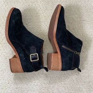 Kork Ease heeled black suede boot